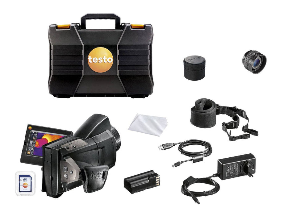 Testo 890 Professional Thermal Imaging Camera Kit 640 x 480 Pixels with 2 Lenses