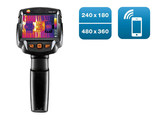 Testo 871 Thermal Imaging Camera 240 x 180 Pixels with Thermography App