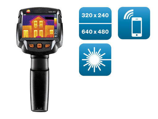 Testo 872 Thermal Imaging Camera 320 x 240 Pixels with Thermography App