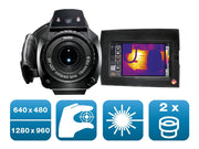 Testo 890 Professional Thermal Imaging Camera Kit 640 x 480 Pixels with 2 Lenses