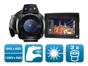 Testo 890 Professional Thermal Imaging Camera Kit with Super Telephoto Lens and 2 Lenses