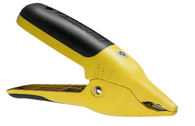 Pipe clamp temperature probe on a split system suction line for repeatable HVAC measurements in Australia