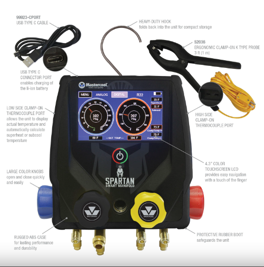 SPARTAN DIGITAL MANIFOLD KIT 4 WAY