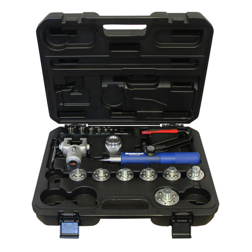 Mastercool Hydraulic Flaring And Expanding (7 Head Kit) With Flare Adapter 71675