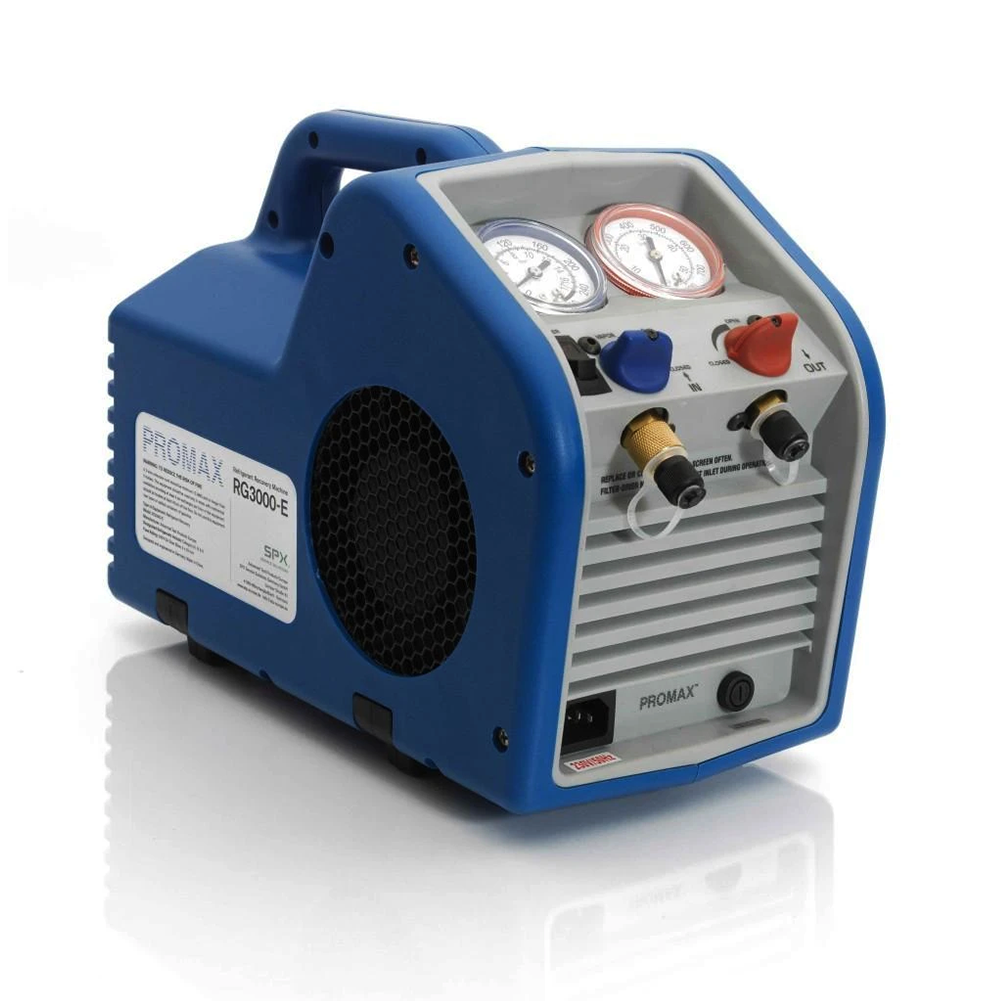 Refrigerant recovery machine for Australian HVAC service work (portable recovery unit format)