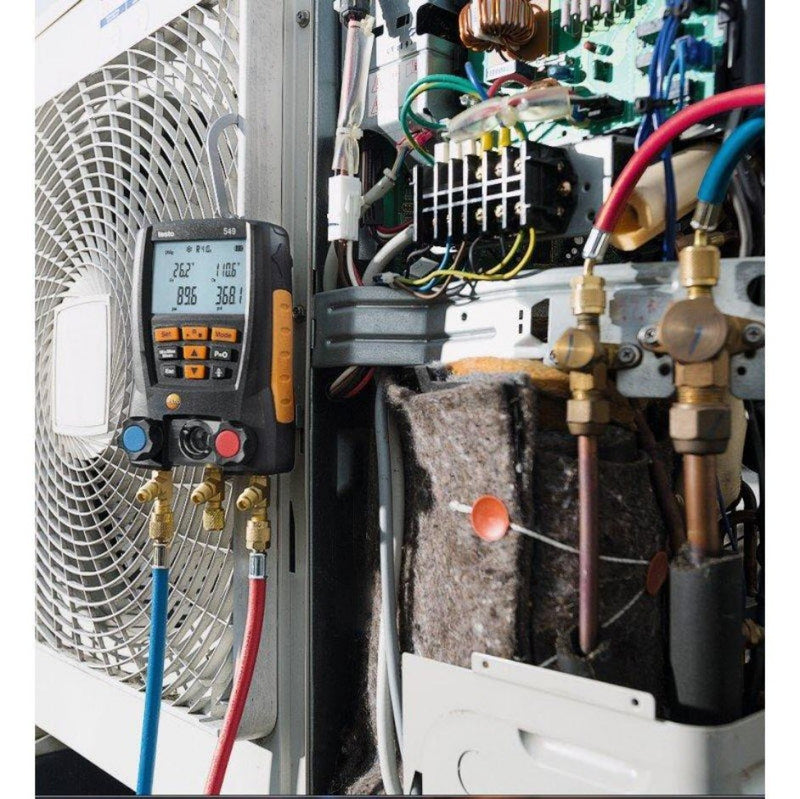 Testo 549 Digital Refrigeration Gauges - 0560 0550