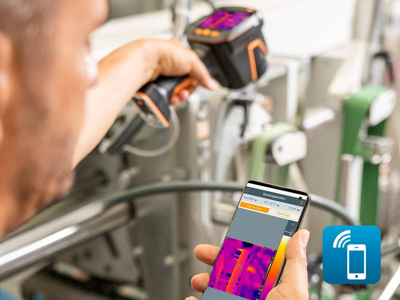 Testo Thermal Imaging Camera 883 - Advanced Diagnostic Tool for HVAC Applications (0560-8830)