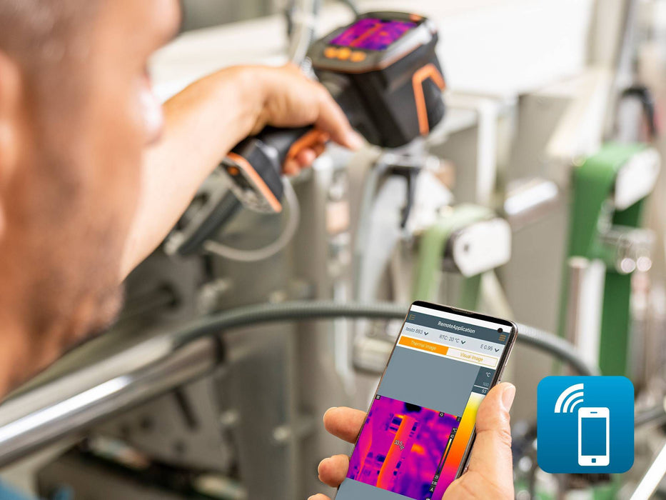 Testo Thermal Imaging Camera 883 - Advanced Diagnostic Tool for HVAC Applications (0560-8830)