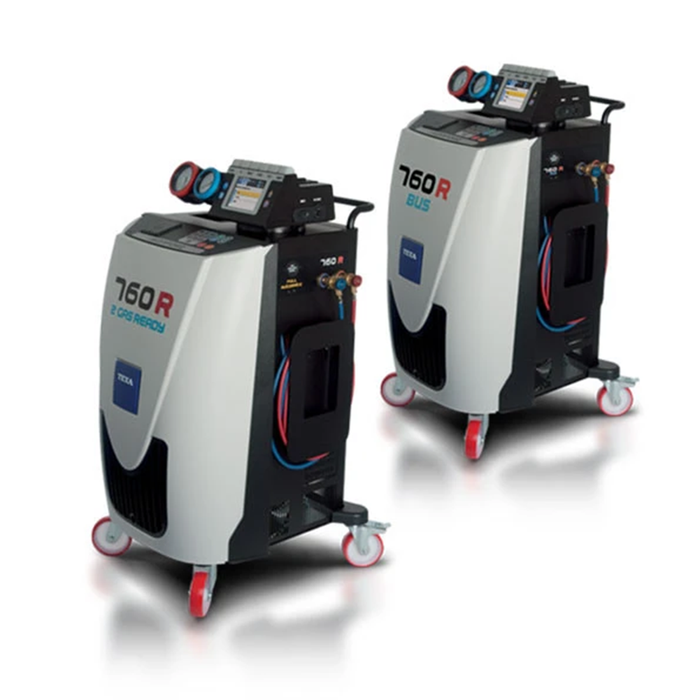 Texa Konfort 760r Bus Recharging Station R134a Or R1234yf W/ Refrigerant Id