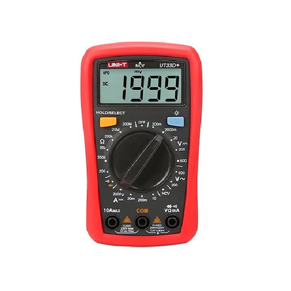 UT33B+ Palm Size Multimeter AC/DC Voltage