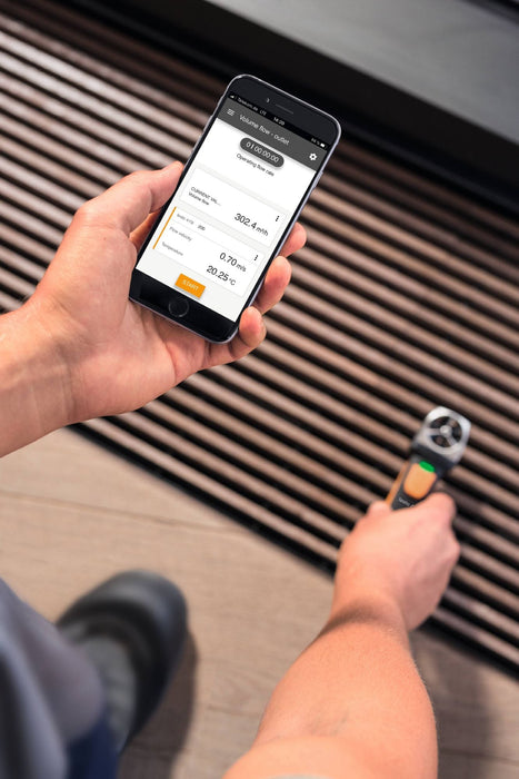 Testo 410i - Vane Anemometer Wireless Smart Probe