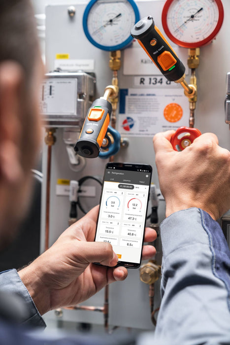 Testo 549i - High-pressure Gauge Operated Via Smartphone