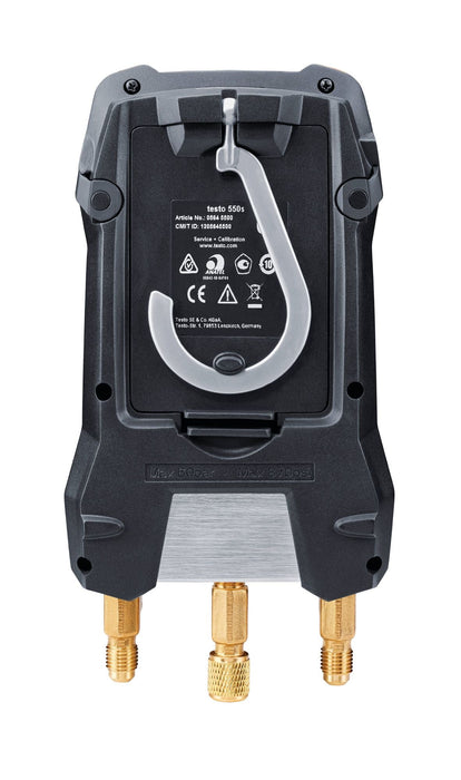 Testo 550s Smart Digital Manifold | Wireless Hose & Temperature Probes