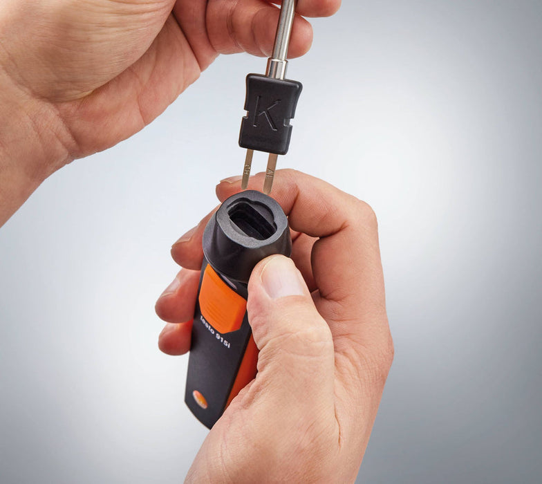 Testo Temperature Probe Kit with Immersion/Penetration, Air and Surface Probe