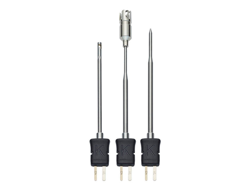 Testo Temperature Probe Kit with Immersion/Penetration, Air and Surface Probe