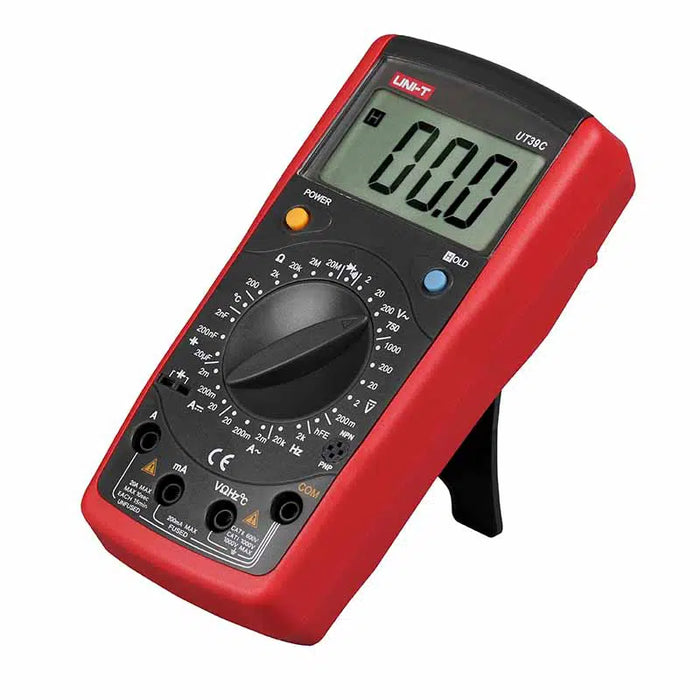 Uni-T UT39C Digital Multimeter AC DC V/A Ohm Temp Hz Multimeter
